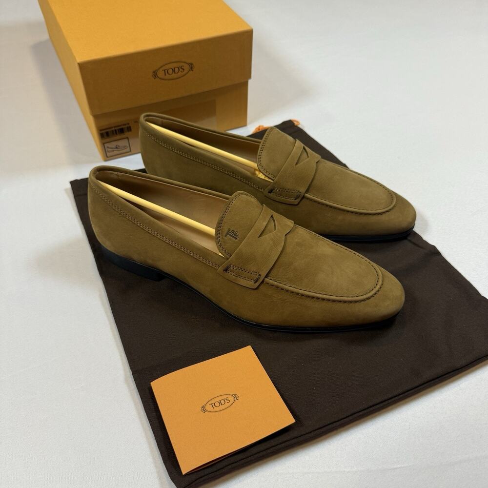 Tod’s MOCASSINO GOMMA LEGGERA Loafer Size 7.5UK/9US New In Box MSRP $745